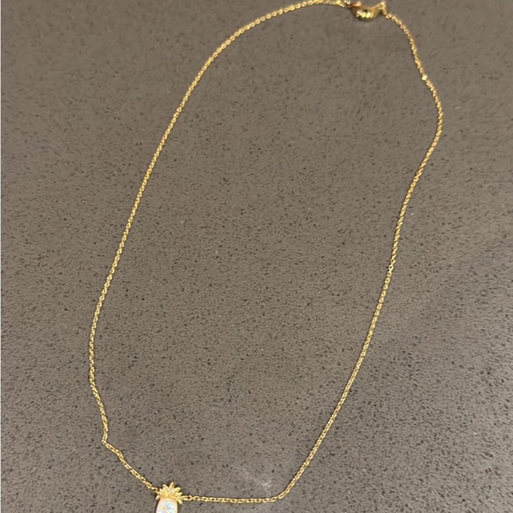 Opal Pineapple Necklace